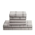 thumbnail image 4 of Nestl King Sheets Set, 1800 Series Deep Pocket Bed Sheets King 4 Piece, Luxury Soft Microfiber King Size Sheets, Burberry Gray, 4 of 5