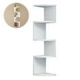 thumbnail image 4 of Shoreew Multi-layer Wall Shelves High Stability Strong Load-bearing Simple Installation Easy to Clean Floating Shelves Corner Bookshelves, 4 of 6