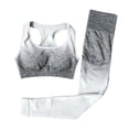 thumbnail image 2 of Conjunto de 2 Piezas para Mujer, Conjunto de Chándal para Ejercicio, s de Yoga Atléticos, Conjunto de Ropa Deportiva METRO Baoblaze  Trajes de yoga para mujer, 2 of 8