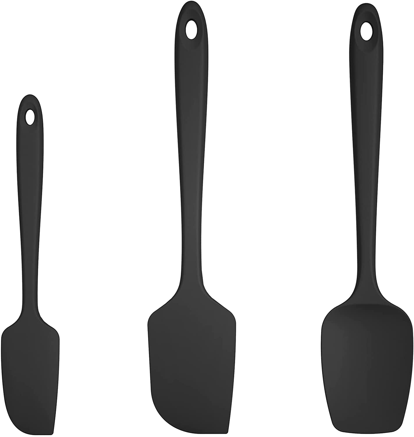 U-Taste Silicone Spatula Set of 3, 600°F Heat Resistant photo 1