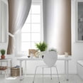 thumbnail image 5 of Fsddascl Brown Grey Blackout Curtains for Bedroom/Living Room, Thermal Insulated Kitchen Curtains, Gray Farmhouse Modern Rustic Grommet Darkening Window Treatment Drapes 52"x54"x2, 5 of 8