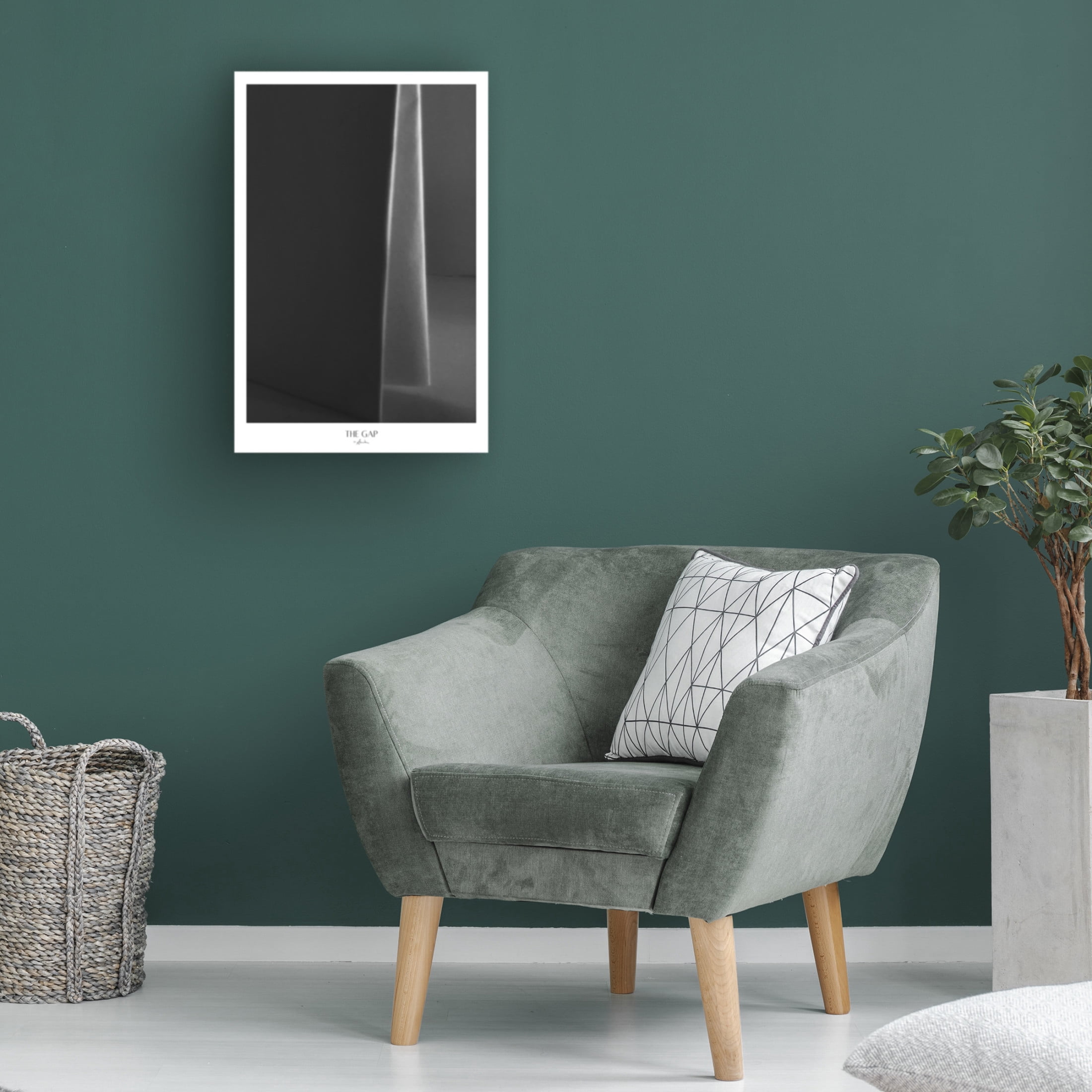 Trademark Fine Art Annika John The gap Canvas Wall Art