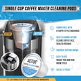 thumbnail image 3 of Active K Cup Cleaner and Descaler Pods, Compatible with Keurig Coffee Makers, Removes Brew Chamber Oils and Stains, 12 Count, 3 of 5