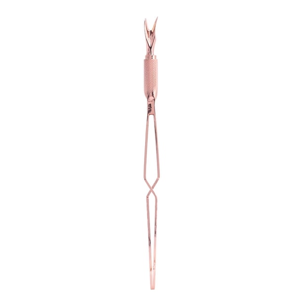 Pinza curva para decoración de uñas BuyWeek Clip para dar forma a las uñas Acero inoxidable
