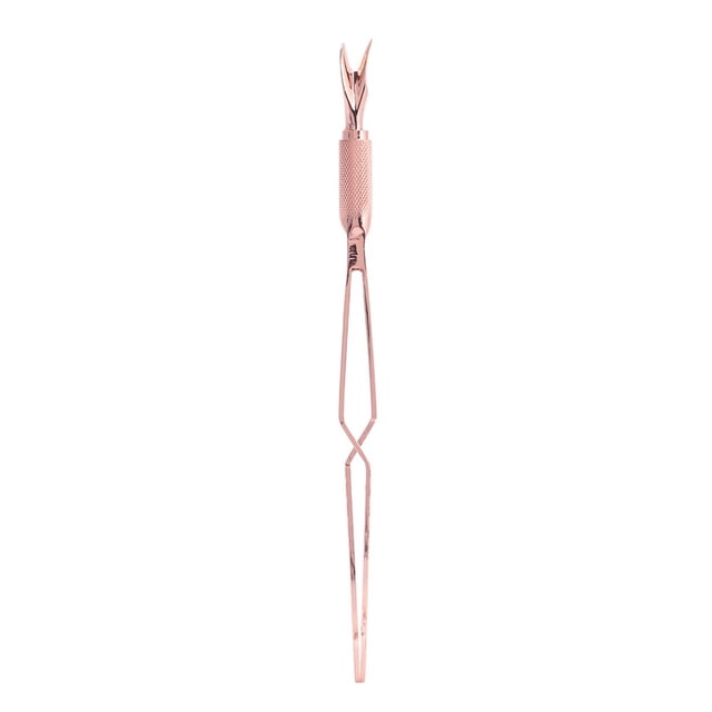 Pinza curva para decoración de uñas BuyWeek Clip para dar forma a las uñas Acero inoxidable