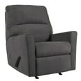 thumbnail image 2 of Flash Furniture Signature Design by Ashley Alenya Rocker Recliner in Charcoal Microfiber, 2 of 4