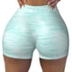 thumbnail image 2 of Fotbe Blue Bright Shorts Sin Costuras – Shorts Deportivos de Cintura Alta para Mujer, Elásticos para Gimnasio, Yoga, Running o Ciclismo-Medium, 2 of 8