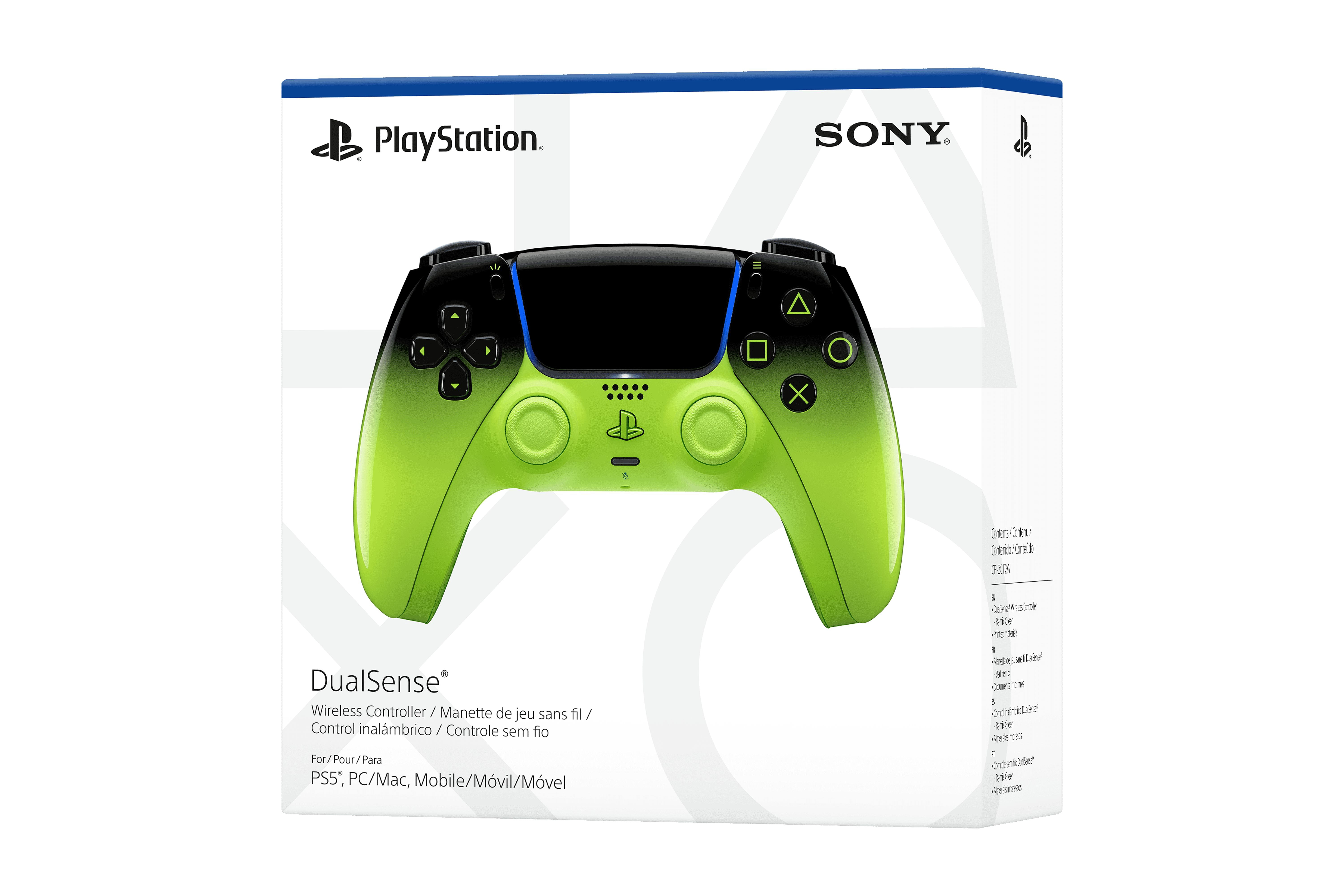 Sony PS5 DualSense Wireless Controller - Remix Green