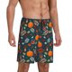 thumbnail image 2 of Fotbe Autumn with Pumpkins Pantalones Cortos de Pijama para Hombre, Ropa de Dormir, Pantalones de Pijama Cortos para Hombre-X-Large, 2 of 6