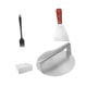 thumbnail image 5 of Prensa para Hamburguesas de Acero Inoxidable Strade Fareast Limited 22 cm, 5 of 8