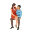 thumbnail image 2 of Figuras de personas en miniatura a escala 1:64 para decoración de escenas de automóviles. Estilo naranja 2, 2 of 6