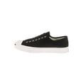 thumbnail image 3 of Converse Jack Purcell Canvas Sneakers, Black/White/Black, 11 US Women/9.5 US Men, 3 of 5