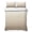 Beige, variant on Twin Quilt Set 68''x86'', Beige Brown Ombre Lightweight Summer Bedspread Coverlet Set with 2 Pillow Shams, Modern Abstract Art Gradient Breathable All Season Quilt Bedding for Dorm/Bedroom