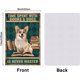 thumbnail image 2 of Letrero de metal con texto en inglés "You Are My Own Book and Dog", de estilo vintage, para garaje, garaje, cueva, jardín, decoración de pared, para el hogar, cocina, bar, club, 8 x 12 pulgadas, 2 of 6