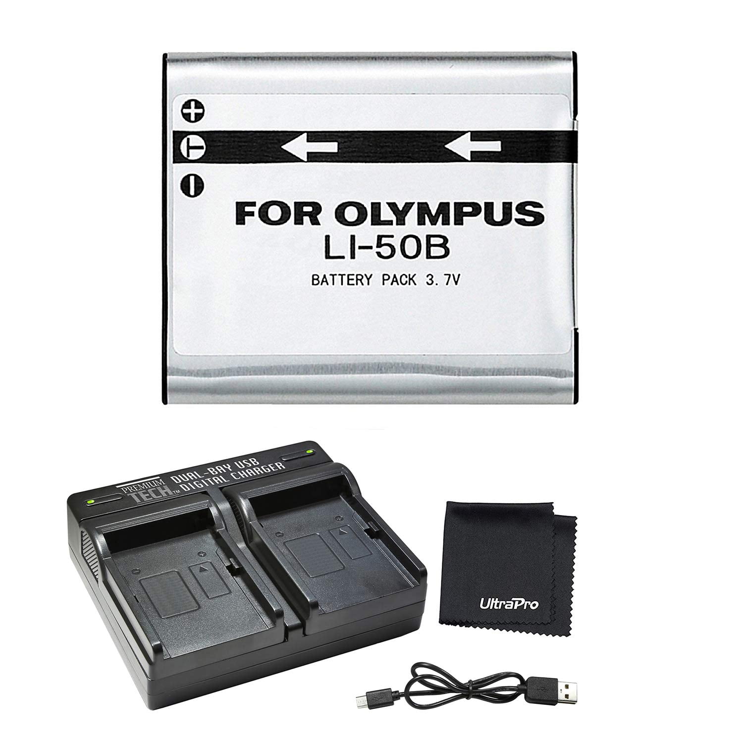 UltraPro LI50B HighCapacity Replacement Battery w/Rapid Dual Charger