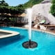 thumbnail image 3 of De 3W Fuente Solar De 6 Led Fuente De Agua De Jardín Piscina Decoración De Estanque Fuente Alimentada Por Panel Solar Advancent HA042844-02, 3 of 6