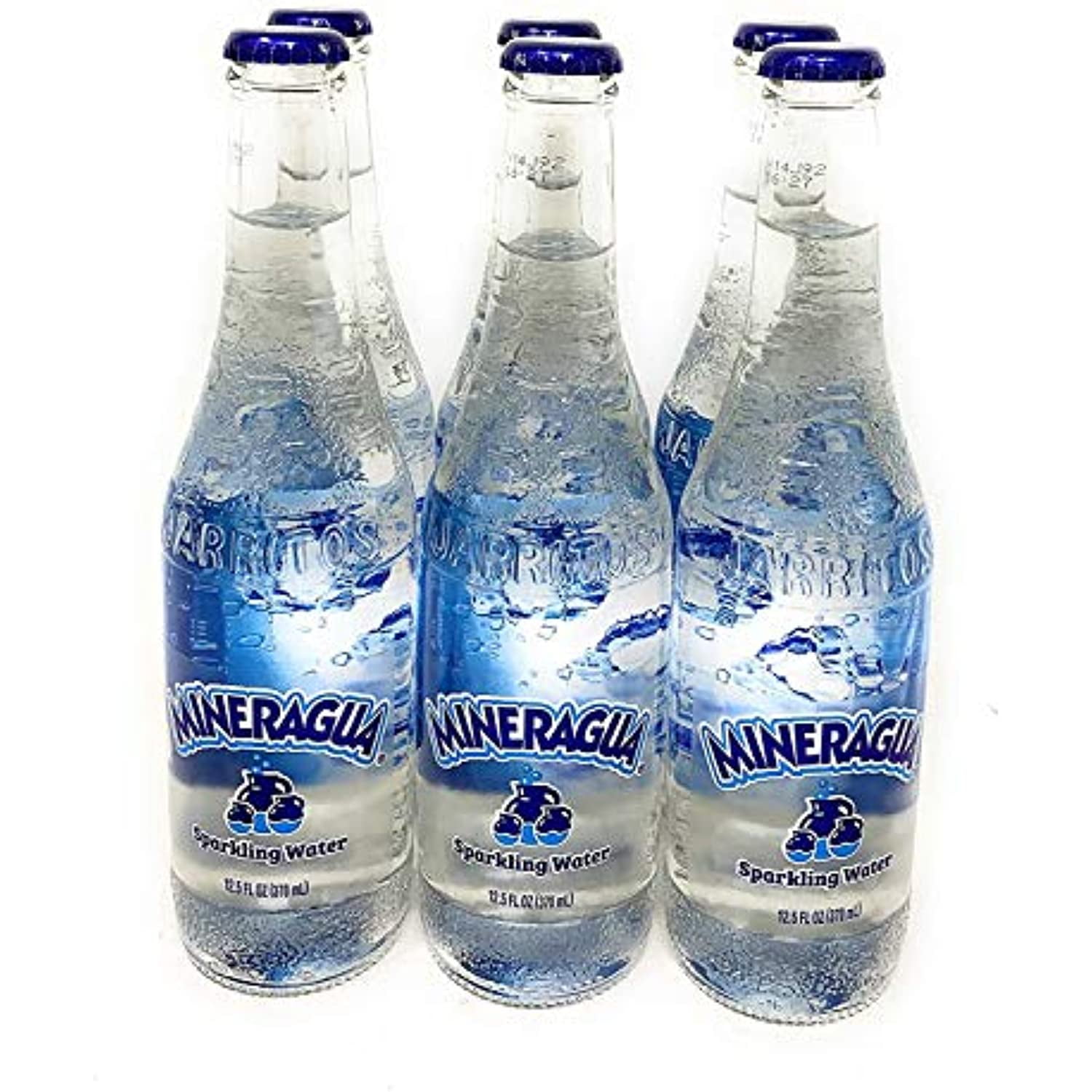 Jarritos Mineragua Sparkling Water 12.5floz (370mL), 6 Pack