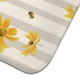 thumbnail image 3 of Microfiber Daisy Dish Drying Mat for Kitchen Counter Foldable Floral Drainer Pad Absorbent Spring Summer Design 18x24 Inch, 3 of 5