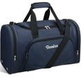 thumbnail image 1 of Sovaloo Sports Gym Bag, Travel Duffel Bag with Wet Pocket & Shoes Compartment for Women & Men (Blue 40L), 1 of 13