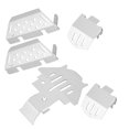 thumbnail image 3 of YLSHRF 5Pcs/Set Protège-Plaque de Protection de Blindage de Châssis Adapté pour /trx4/trx4 RC Voiture, 3 of 8