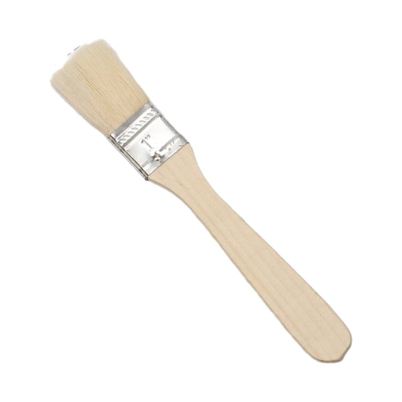 FACEGA Pastry Brush,High-Quality Wool Bristles Basting Brush,Multiple Size Options Long Handle Convenient Operation Silicone Brush Cooking,1