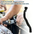 thumbnail image 6 of Unique Bargains Radiator Hose Heater Hose No.64216928591 for BMW 323i 2006-2011 Rubber Warm Air Outlet Pipe Black 1 Pc, 6 of 6