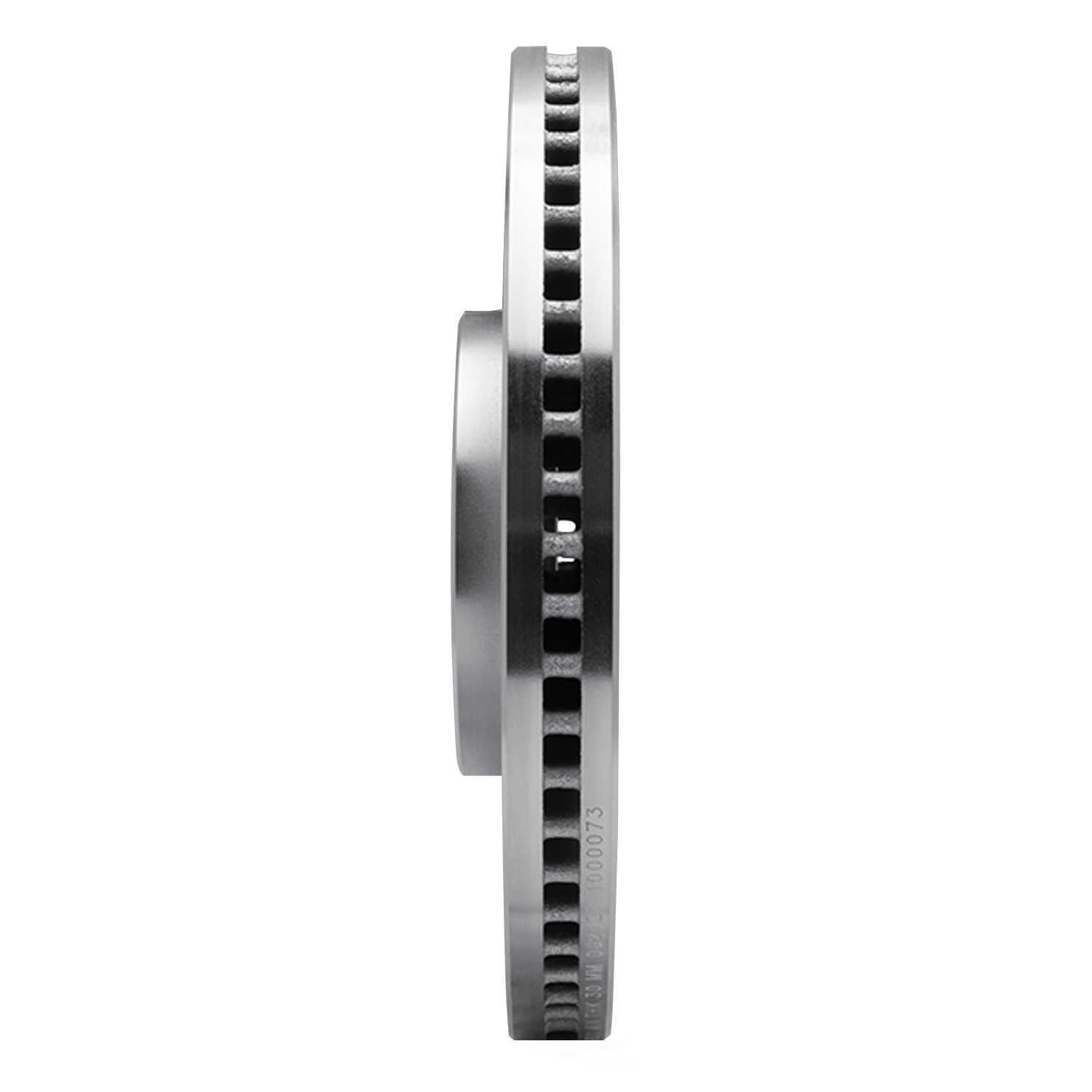 Dynamic Friction Company 631-68011L DFC Brake Rotor - Drilled And Slotted - Silver