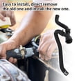 thumbnail image 7 of Unique Bargains Radiator Hose Heater Hose No.4H0819373L for Audi A8 Quattro L Base Sedan 3.0L 2013-2014 Black Rubber 1 Pc Coolant Pipe Good Sealing, 7 of 7