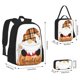 thumbnail image 2 of Fotbe Autumn Gnomes Set Escolar 3 en 1 para Niños - Mochila Duradera con Lonchera Aislante y Estuche para Lápices - Mochila Escolar para Niños y Niñas, 2 of 7