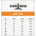 Frogg Toggs Men's StormWatch Bib | Black | Size XL - Walmart.com