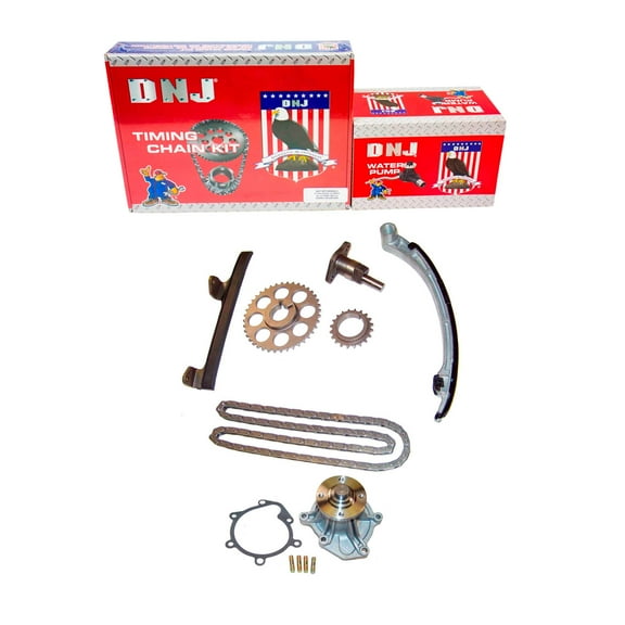 DNJ TK967WP Timing Chain Kit with Water Pump Fits Cars & Trucks 93-97 Lexus 4.5L L6 DOHC 24V