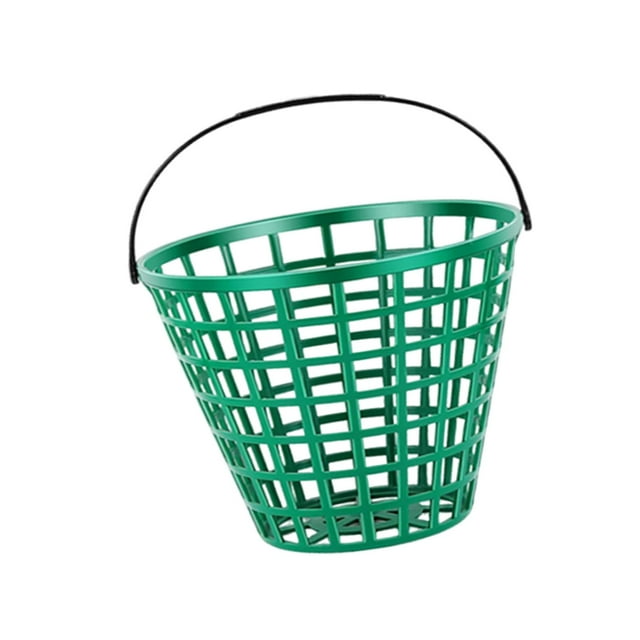 Cesta para pelotas de golf, porta pelotas, soporte para práctica, cubo para golf en interiores y exteriores, pelota de golf S Hold 50 piezas