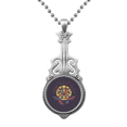 thumbnail image 1 of Animal Snake Creature Combination Pattern Pendant Jewelry Music Guitar Torque Hangtag, 1 of 3