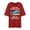 Brick Red@GC@, variant on Mens T-Shirts Short Sleeve T Shirts for Men Crew Neck Letter Graphic Casual Summer Tee Tops