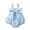 Blue, variant on RUTAYY Toddler Girls Jumpsuit Sleeveless Bowknot Romper Embroider Bodysuits Simple Elegant Onesie, White, 12-18 Months