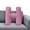H, variant on Letter Hugging Throw Pillows Pink Corduroy Initial Letter Shaped Pillows English Alphabet A to Z Plush Letter Pillows for Sofa Bedroom Living Room Decor Home Decorative Accents (P)