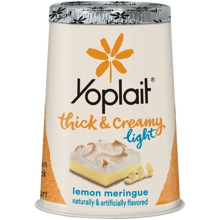 Yoplait® Light Fat Free Yogurt Thick & Creamy Lemon Meringue 6.0 oz Cup