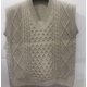 thumbnail image 2 of Suéter Chaleco Mujer Suéteres Sin Mangas De Cuello En V De Gran Tamaño Tops De Punto De Cable Para Mujer$Chaleco De Punto De Cuello En V De Color Sólido De Gran Tamaño Para Mujer Suéter Sin, 2 of 4