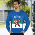 thumbnail image 3 of Christmas Sweatshirt, Deck the Hall with Pickle Balls Christmas Sweatshirt, Funny Santa Pickleball Sweater, Ugly Holiday Sweater for Pickleball Players, Holiday Pickleball Gift, 3 of 5