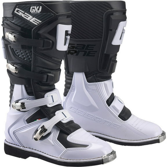 Gaerne GX-J Youth Boots (5, Black/White)