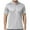 Gray, variant on Men's Casual Short Sleeve, Classic Cationic Polyester Sport Shirt with Turn-Down Collar for Everyday Wear