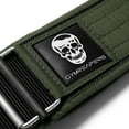 thumbnail image 5 of Gymreapers Quick Locking Weightlifting Belt for Bodybuilding, Powerlifting, Cross Training - 4 Inch Neoprene with Metal Buckle - Adjustable Olympic Lifting Back Support (Ranger Green, Small), 5 of 5