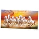 thumbnail image 4 of Pintura de caballo, obra de arte, artesanía, decoración de pared, impresión para sofá, fondo, dormitorio, estilo A 60X30CM, 4 of 7