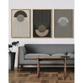 thumbnail image 5 of Drsoum Boho Vintage Canvas Print Wall Art 24x36in3pcs Large Natural Framed Bohemain Abstract Modern Art Decorative for Living Room Bedroom Office, 5 of 8