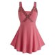 thumbnail image 1 of Más el tamaño de recorte de lentejuelas Guipure Tank Top Rosegal  Camisetas sin mangas de talla grande, 1 of 5