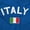 Royal, variant on Italian Flag Italy Soccer Fan Pride Hoodie Sweatshirt Women Men Brisco Brands S