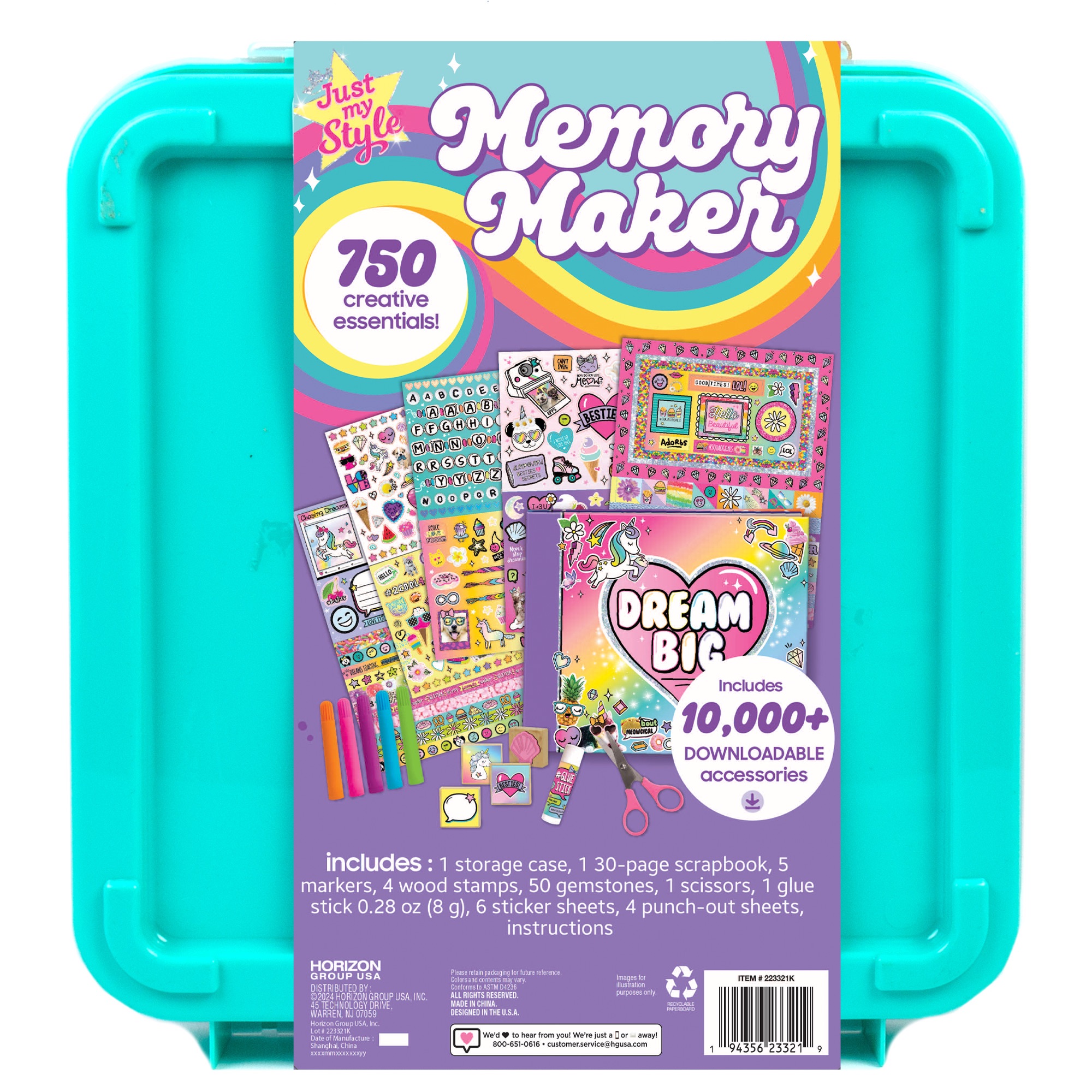 Just My Style Scrapbook and Cards Stationery Set photo 5