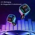 thumbnail image 4 of Transmisor FM Bluetooth Adaptador para Coche Transmisor Bluetooth para Radio de Coche, Kit Manos Libres, 2 Puertos USB, Admite Memorias USB con Tarjeta SD, 4 of 5