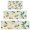 Yellow Lemon Fruit, variant on Yellow Lemon Fruit Slices Beige Pattern Kitchen Rugs Sets Of 3,Kitchen Runner Rugs Non Skid Washable,Decorative Kitchen Floor Mats for Kitchen,Sink,Laundry,17"x30" 17"x47" 17"x59"