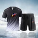 thumbnail image 3 of Nuevos conjuntos de ropa deportiva de moda para hombres 2024, ropa deportiva de verano para hombres, camiseta de manga corta + pantalones cortos, ropa de secado rápido para hombres, 3 of 5